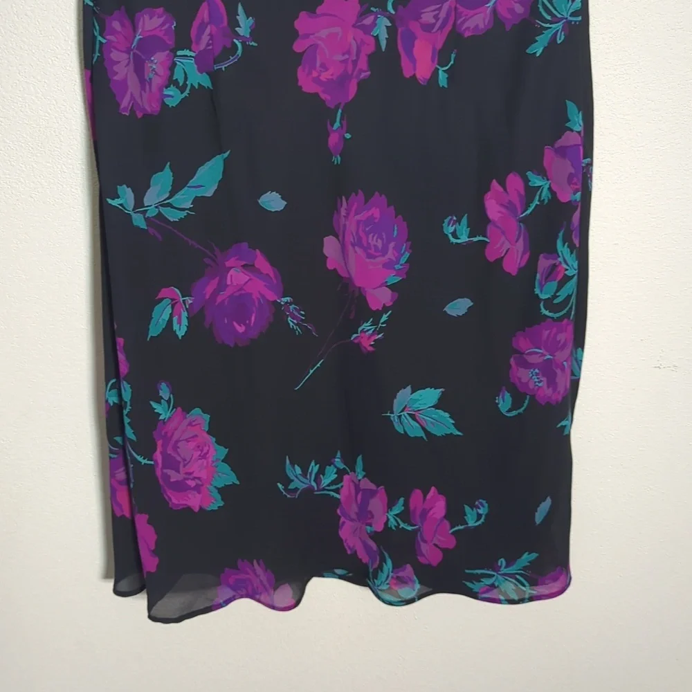 Vintage‎ Y2K 90s Express Womens Slip Dress Whimsigoth Babydoll Fairy Grunge Sz 6